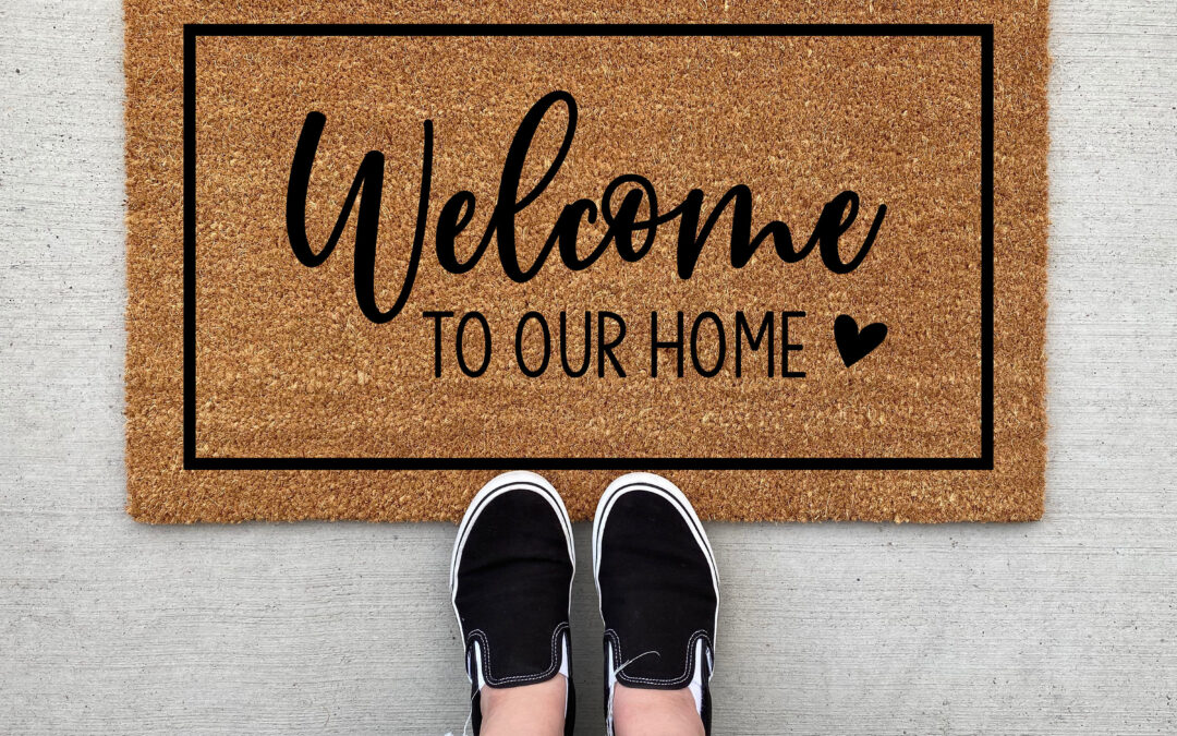 Welcome to our home doormat